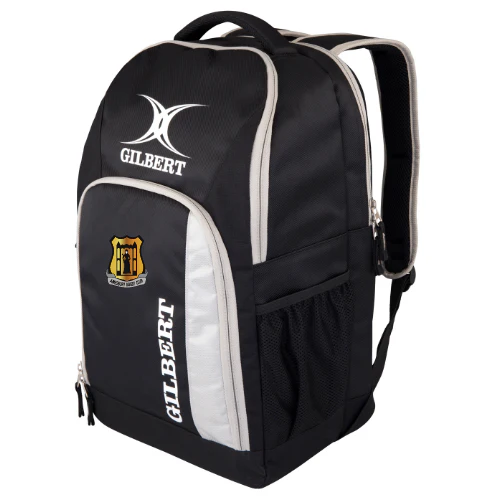 Amesbury RFC Adult's Black Club Rucksack V3