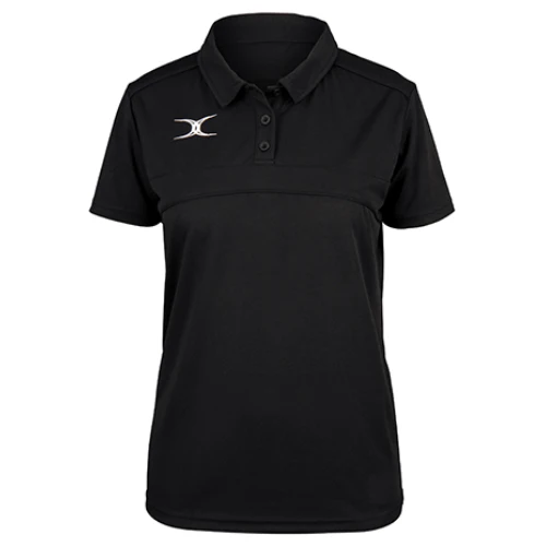 Ayrshire Bulls RFC Ladies Black Photon II S/S Polo Shirt