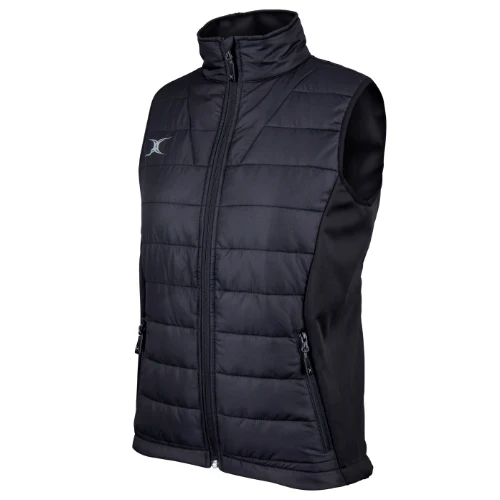 Ayrshire Bulls RFC Ladies Black Pro Body Warmer