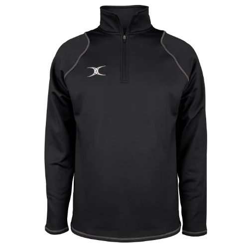 Ayrshire Bulls RFC Men's Black Quest 1/4 Zip Fleece