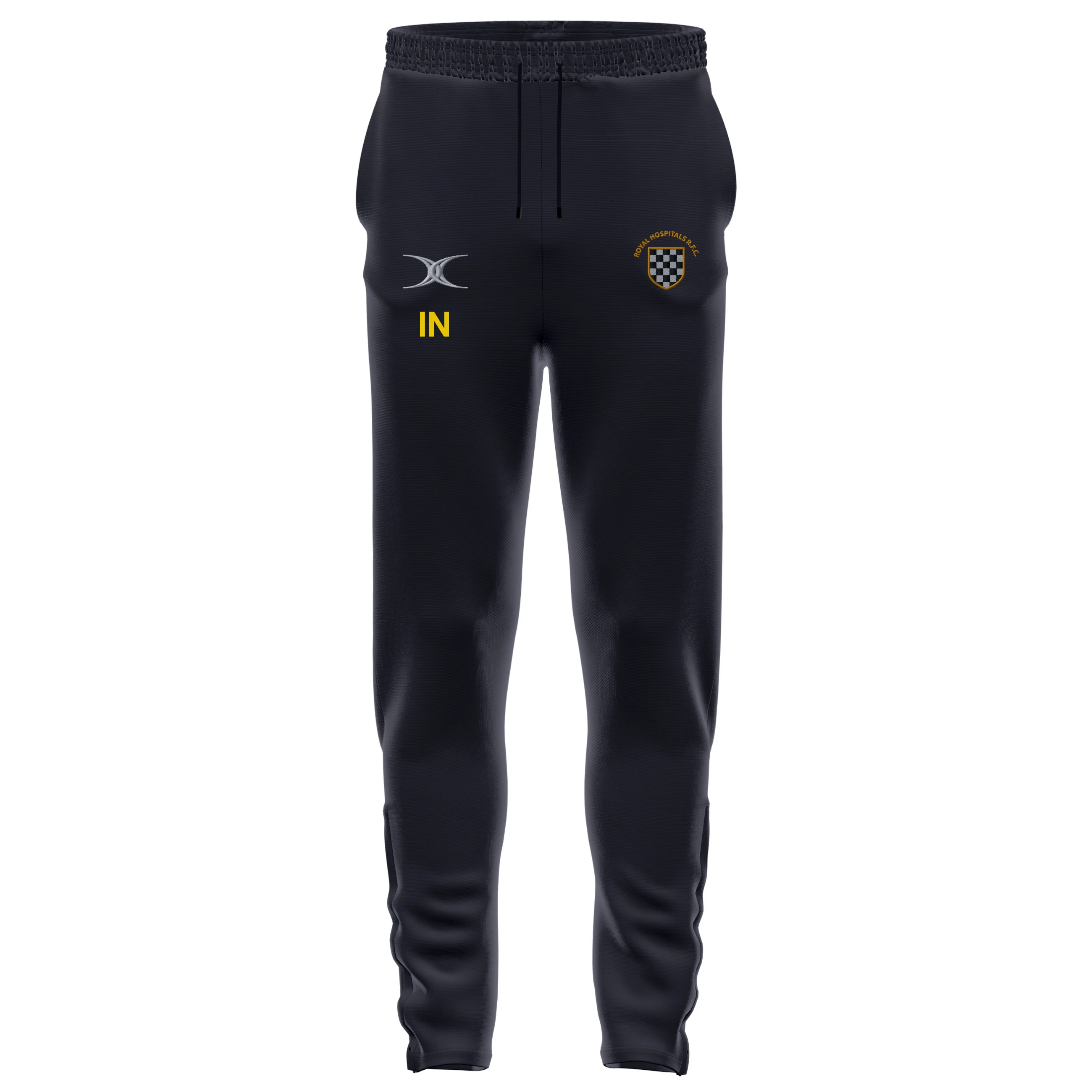 Barts and The London Rugby Football Club Senior's Black GTS Training Trousers