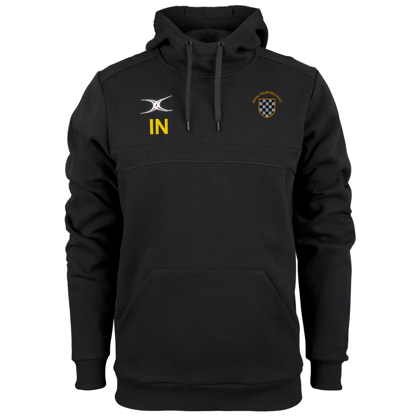 Barts and The London Rugby Football Club Senior's Black Photon Mens Hoodie
