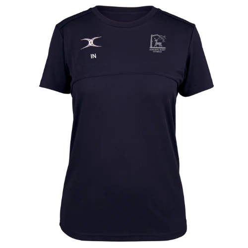 Berkshire Rugby Referees Society Ladies Dark Navy Photon II Short Sleeve T-Shirt