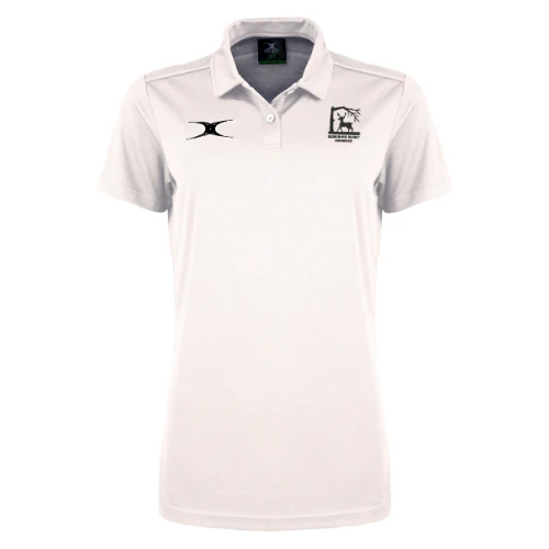 Berkshire Rugby Referees Society Women's White Photon II S/S Polo Shirt