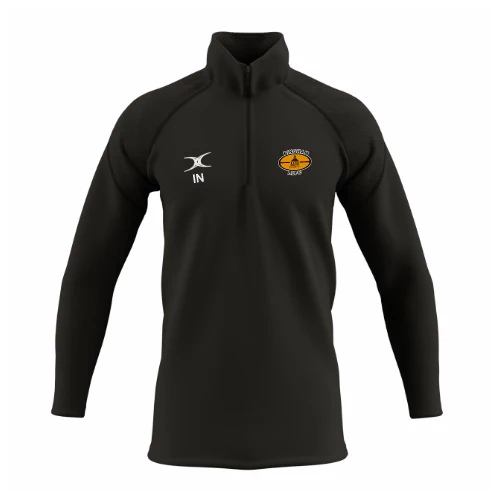 Bingham RUFC Junior's Black GTS 1/4 Zip Fleece