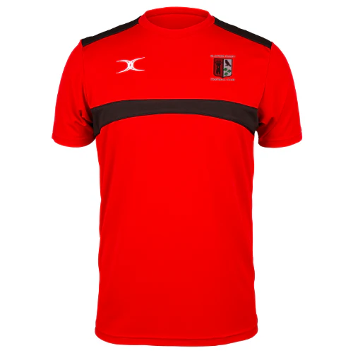 Blaydon RFC Senior's Red / Black Photon Mens Tee