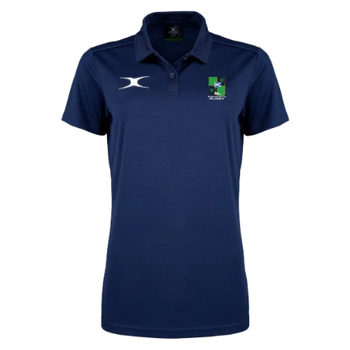 Boroughmuir RFC Adult's Dark Navy Photon II S/S Polo Shirt-Senior