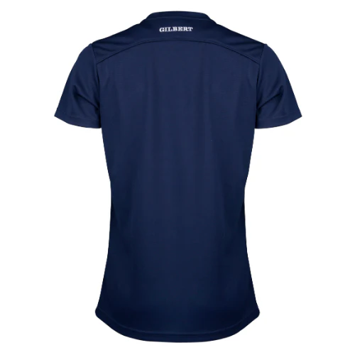 Boroughmuir RFC Adult's Dark Navy Photon II S/S Tee Shirt-Senior - Image 2