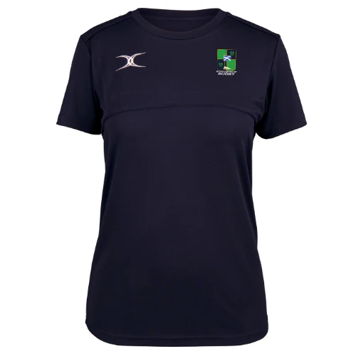 Boroughmuir RFC Adult's Dark Navy Photon II Short Sleeve T-Shirt-Senior
