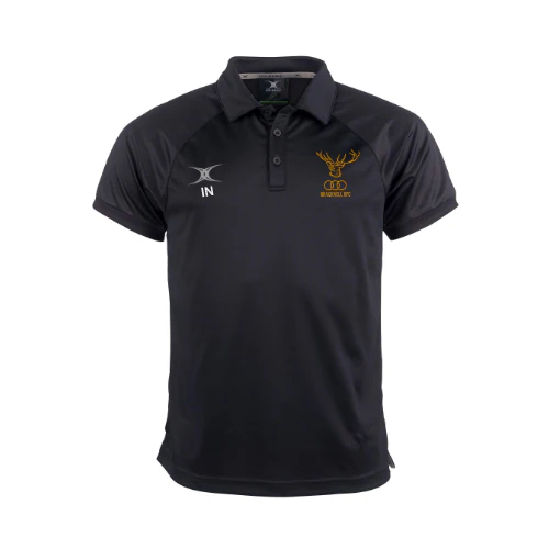 Bracknell RFC Senior's Black Evo S/S Polo Shirt