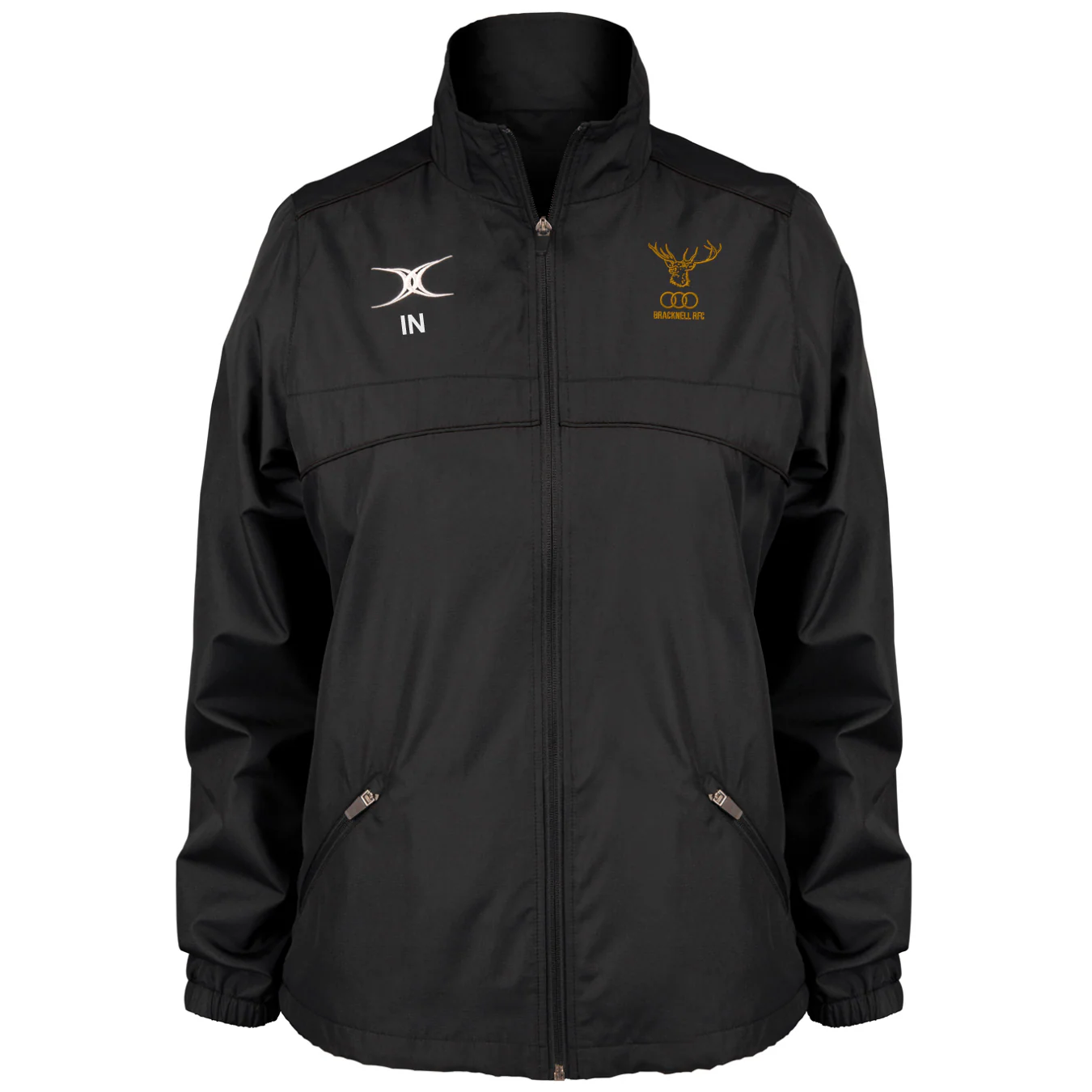 Bracknell RFC Women's Black Photon Ladies Full Zip Jacket