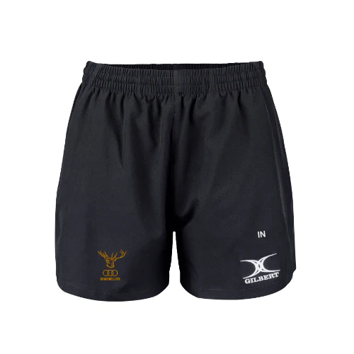 Bracknell RFC Women's Black Photon Shorts (Leisure short with pockets)