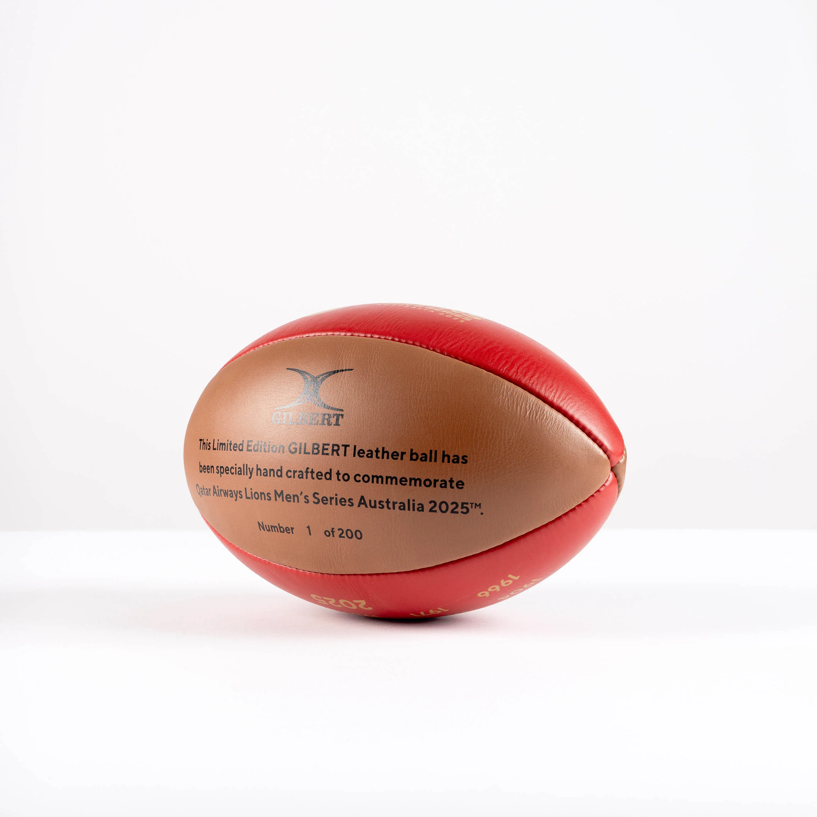 British and Irish Lions Tour 2025 Leather Ball - Image 3