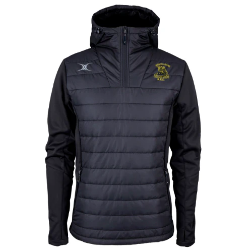 Brockleians RFC Senior's Black Pro Active Quater Zip Jacket