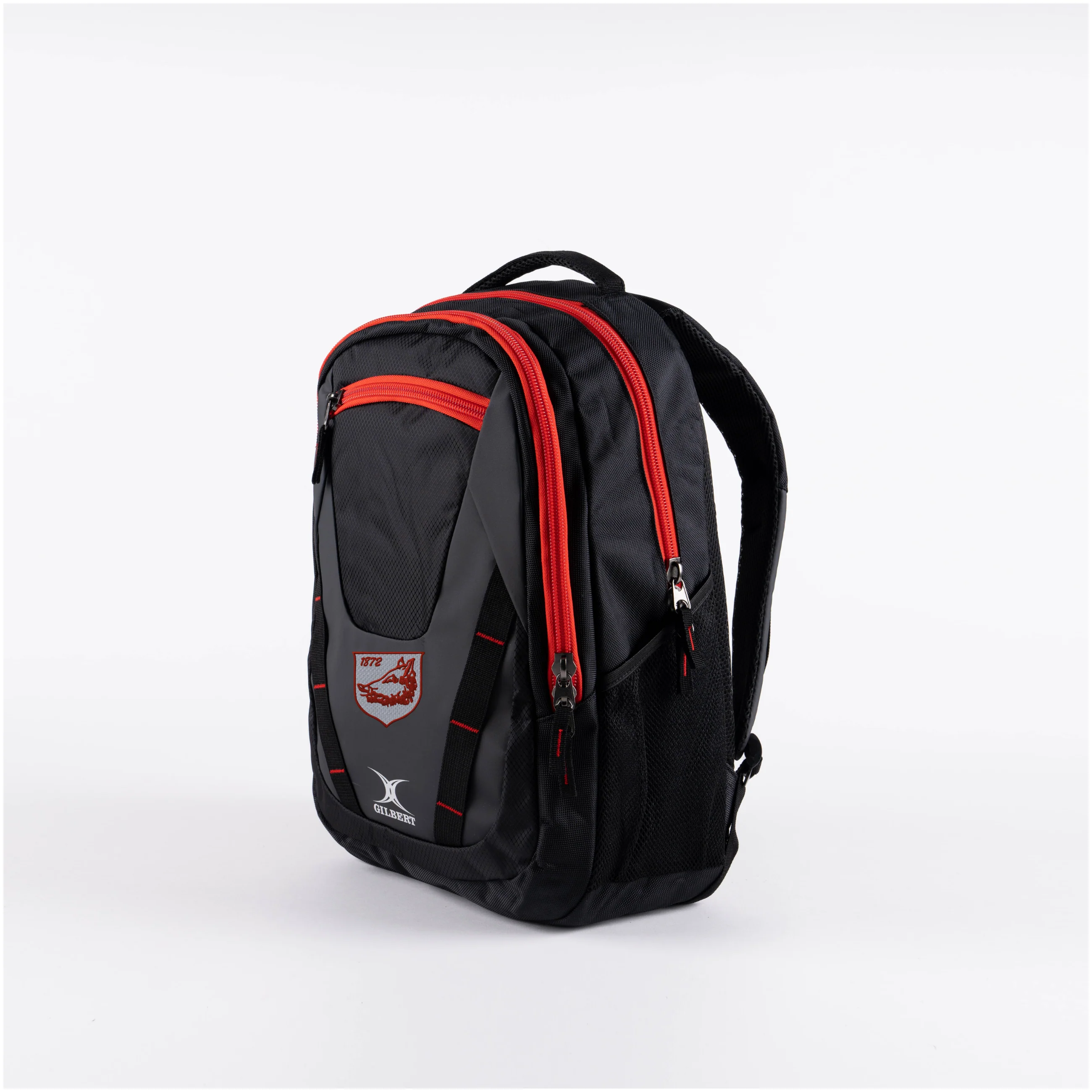 Bromsgrove RFC Senior's Black / Red Club V4 Rucksack