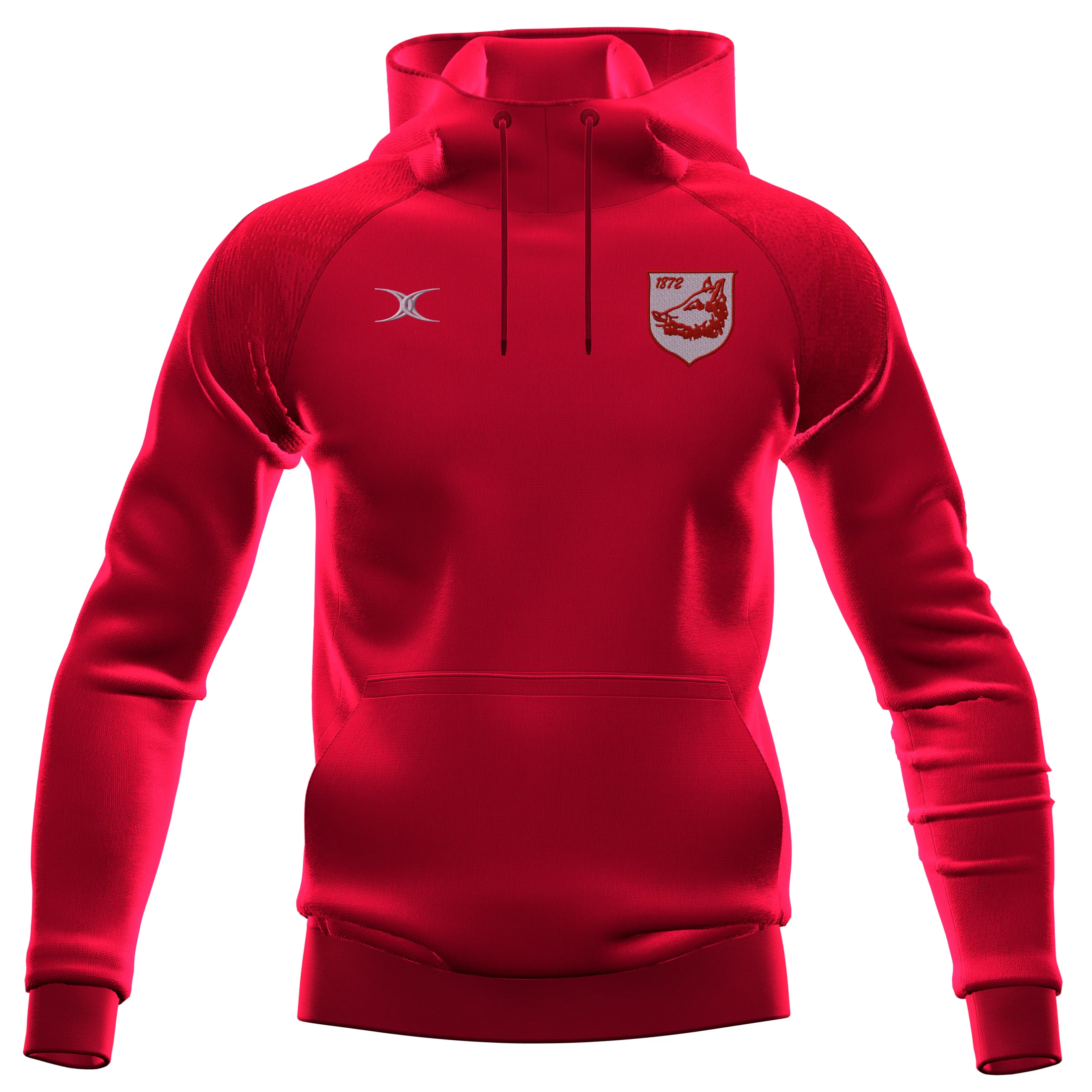 Bromsgrove RFC Senior's Red GTS Hoodie