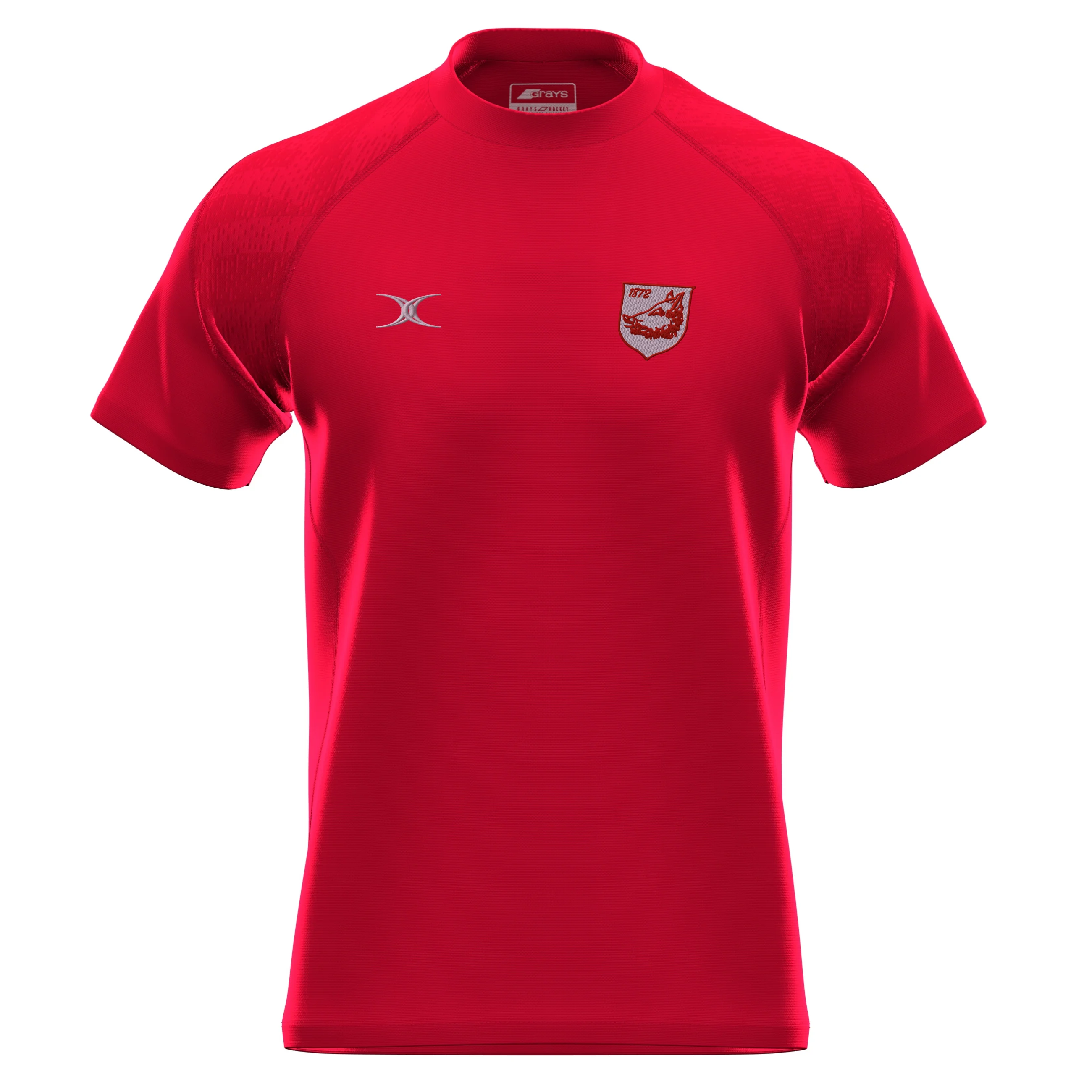 Bromsgrove RFC Senior's Red GTS S/S Shirt