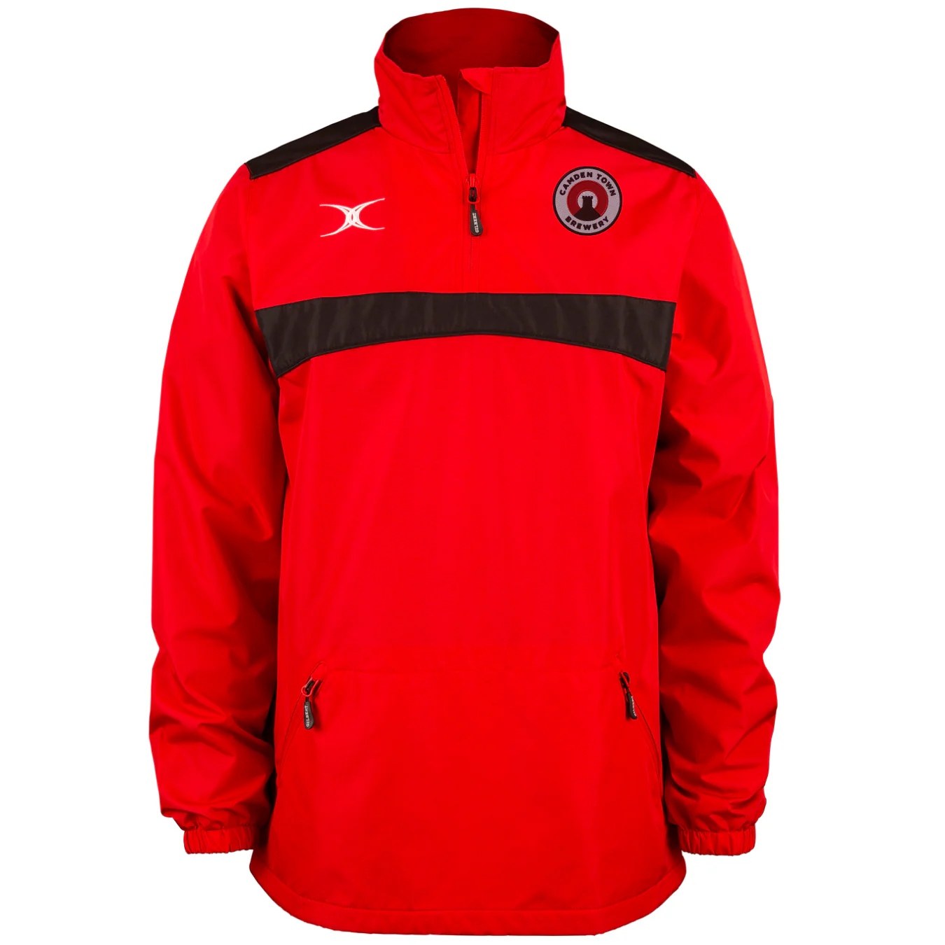 Camden Town Brewery Senior's Red / Black Photon Mens 1-4 Zip Jacket