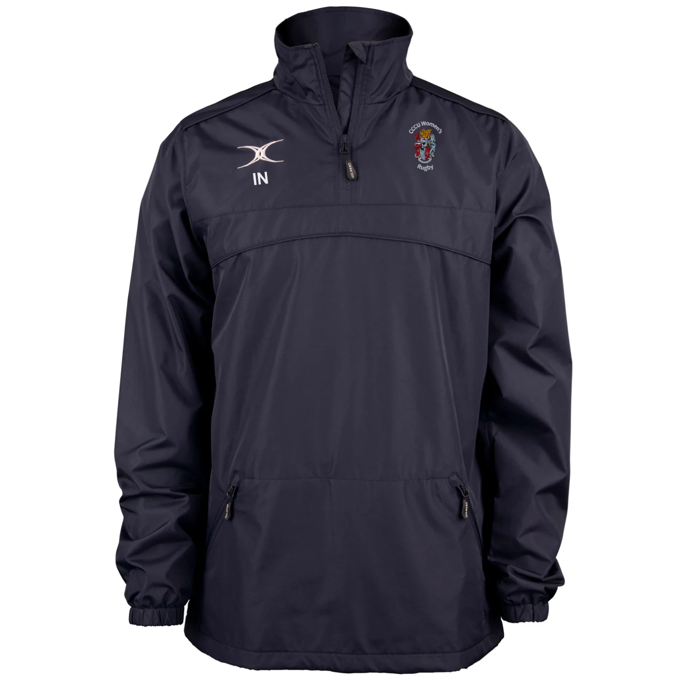 CCCU Rugby Senior's Dark Navy Photon Mens 1-4 Zip Jacket