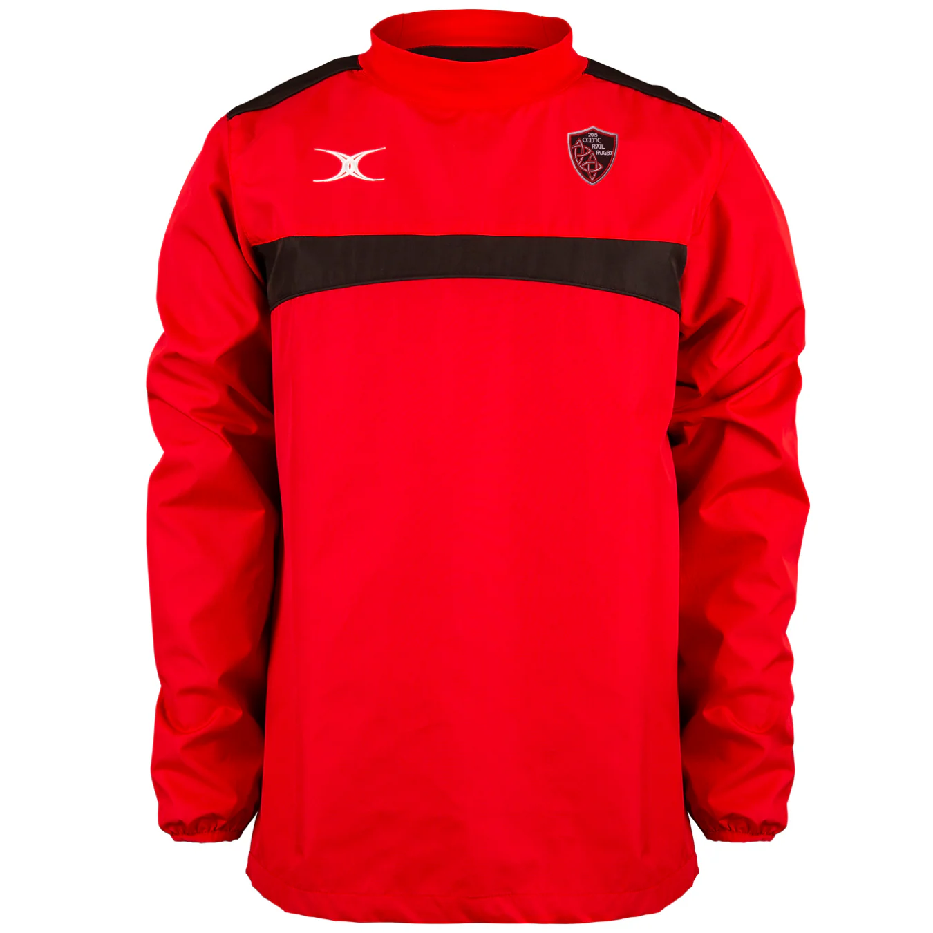 Celtic Rail RFC Junior's Red / Black Photon Mens Warm Up Jacket