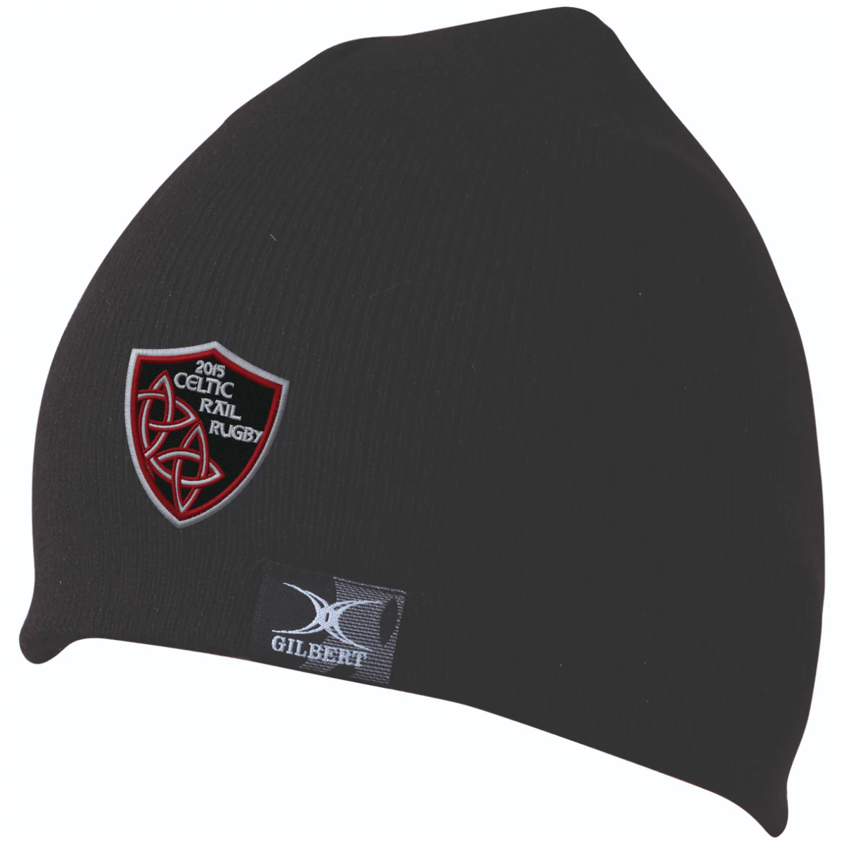Celtic Rail RFC 's Black Beanie Hat-Adult