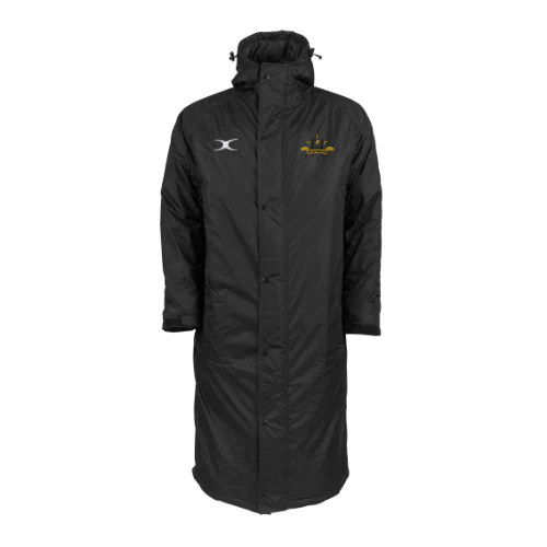 Crowthorne RFC Senior's Black TTS Touchline Jacket