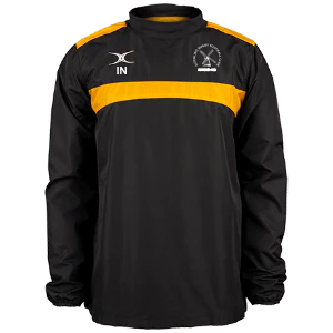 Ditchling RFC Adult's Black / Gold Photon Warm Up Jacket