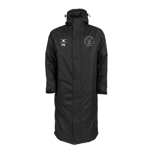 Ditchling RFC Senior's Black TTS Touchline Jacket
