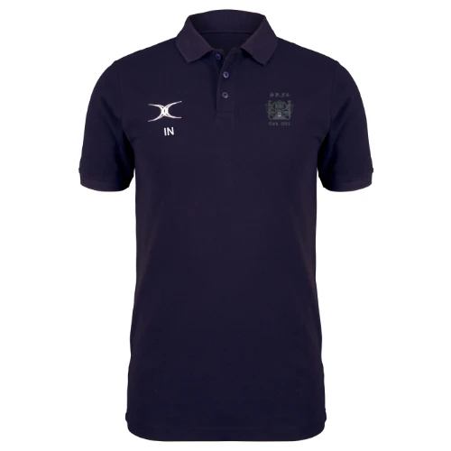 Dunfermline RFC Adult's Dark Navy Quest Mens Polo