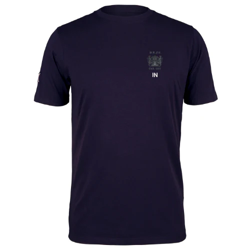 Dunfermline RFC Adult's Dark Navy Quest Mens Tee