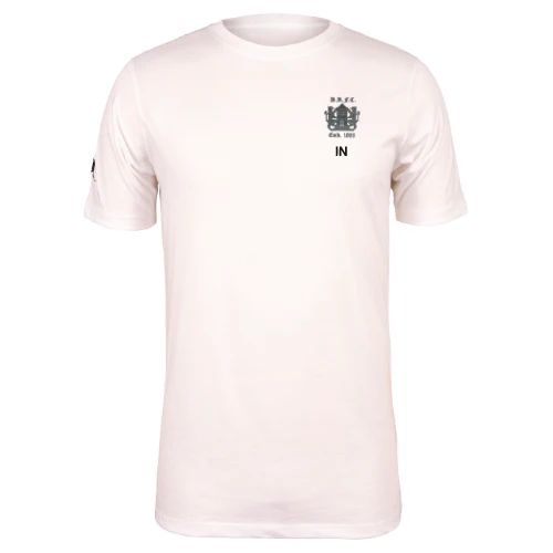 Dunfermline RFC Adult's White Quest Mens Tee
