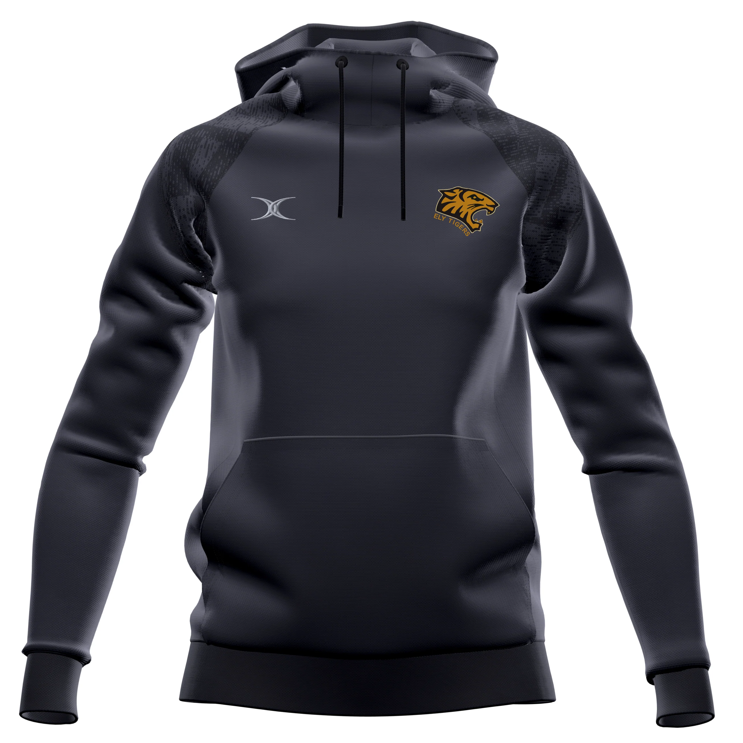 Ely Tigers RFC Women's Black GTS Hoodie - Women