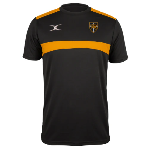 Esher RFC Child's Black / Gold Photon Tee