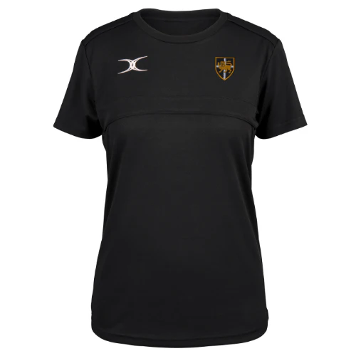 Esher RFC Women's Black Photon II Short Sleeve T-Shirt
