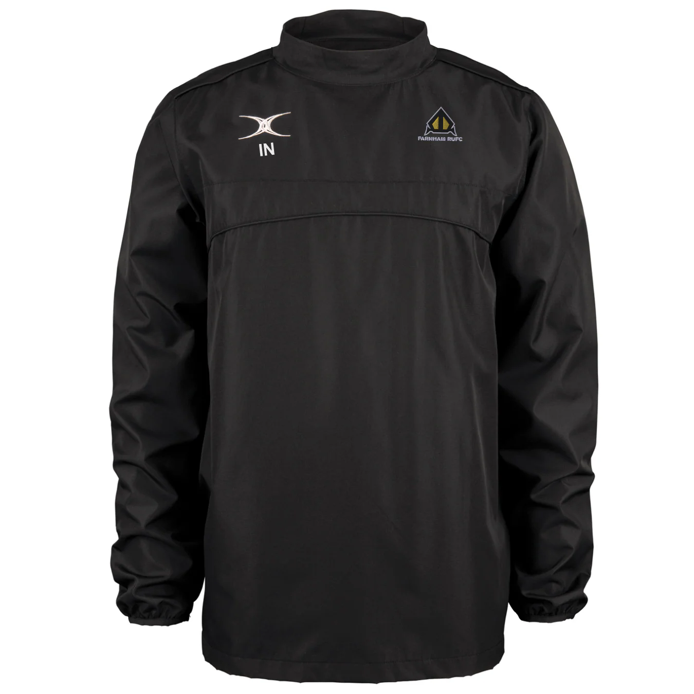 Farnham RUFC Junior's Black Photon Mens Warm Up Jacket