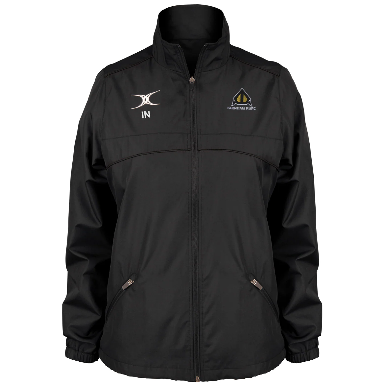 Farnham RUFC Women's Black Photon Ladies Full Zip Jacket - Safeguarding