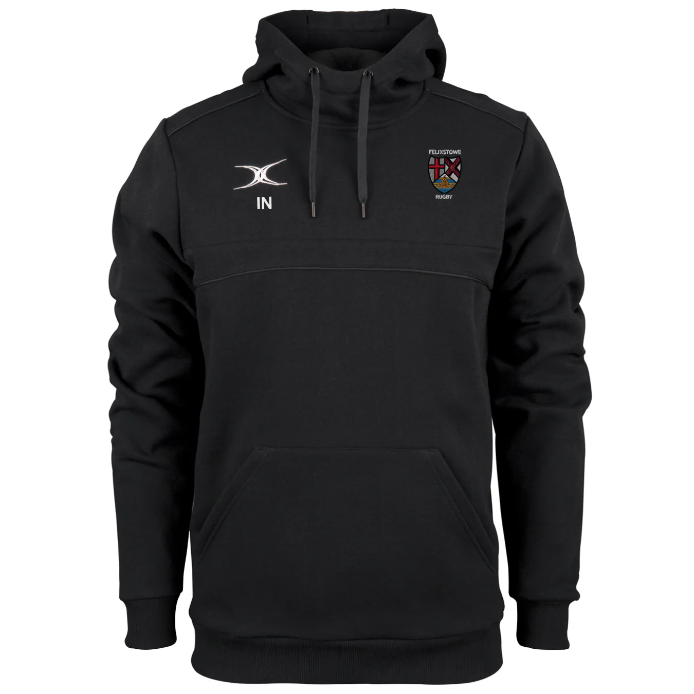 Felixstowe RFC Senior's Black Photon Mens Hoodie