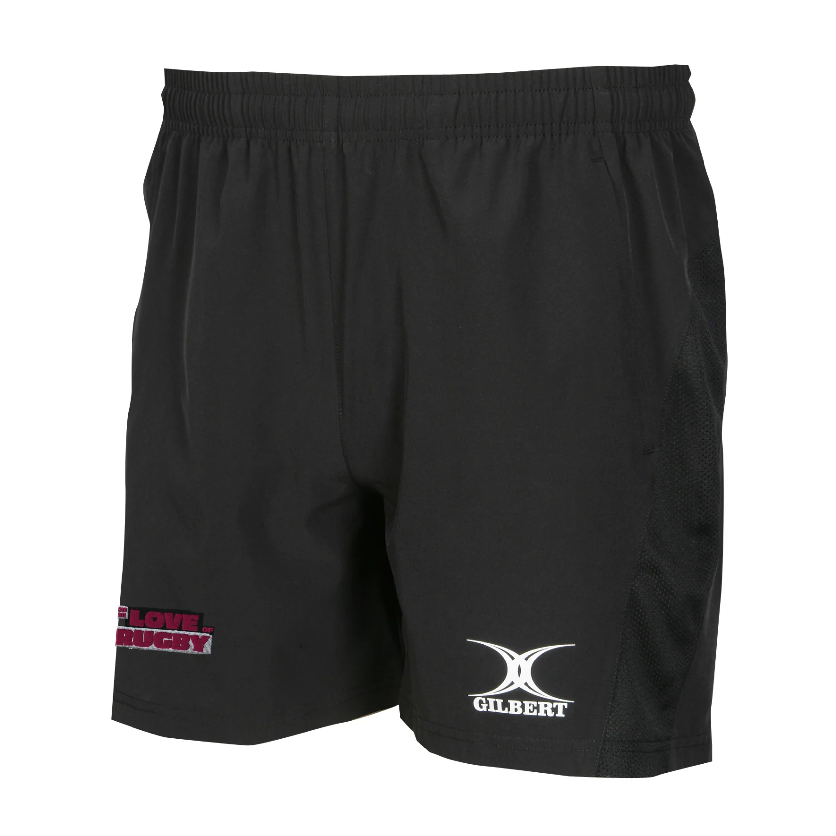 For The Love Of Rugby Senior's Black Leisure Short