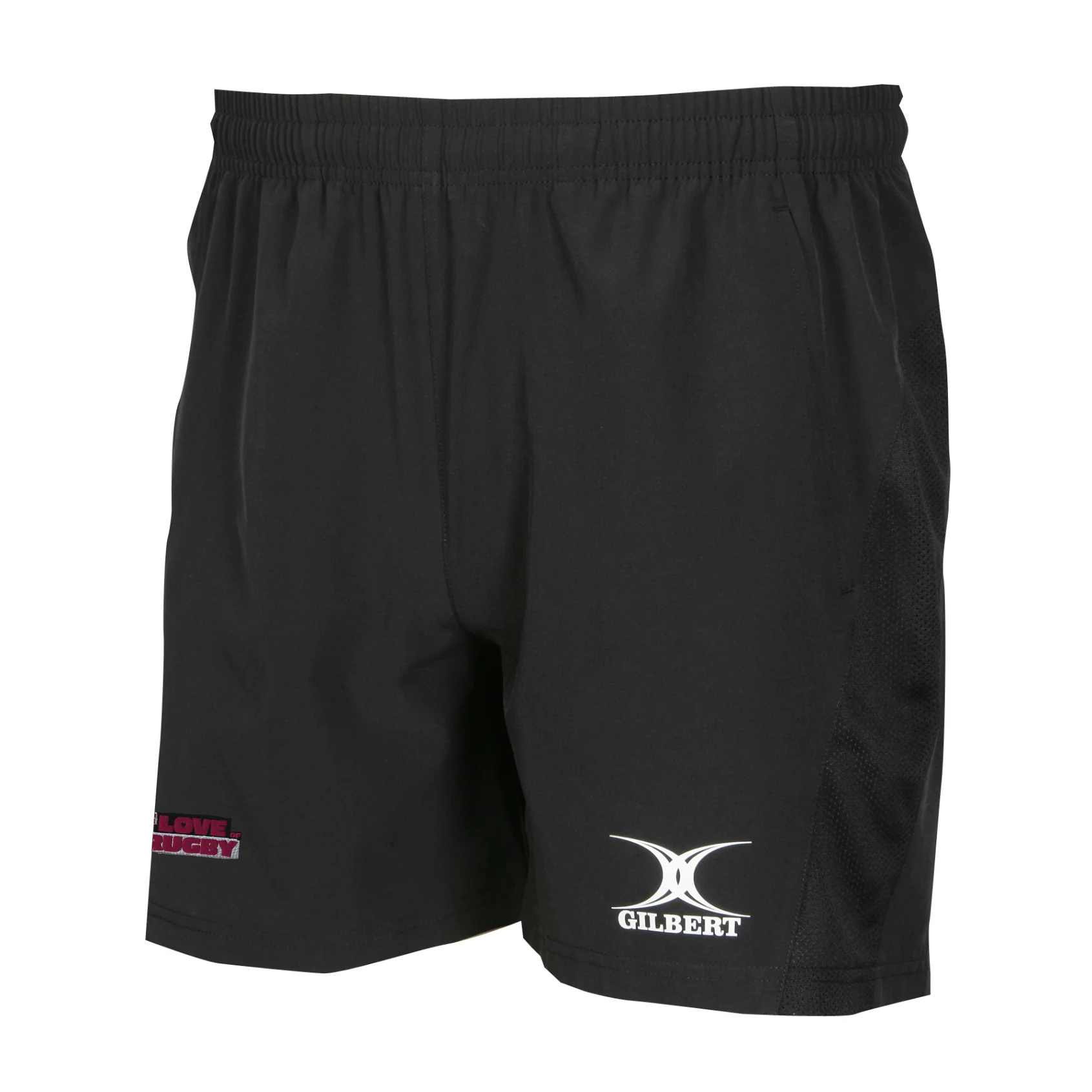 For The Love Of Rugby Women's Black Leisure Short Womens