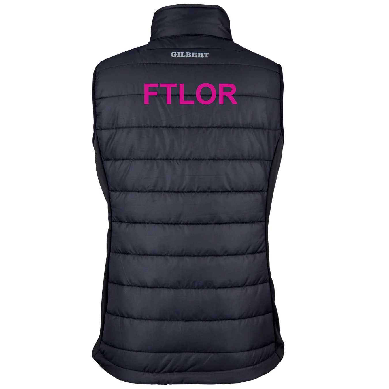 For The Love Of Rugby Women's Black Pro Ladies Body Warmer - Image 2