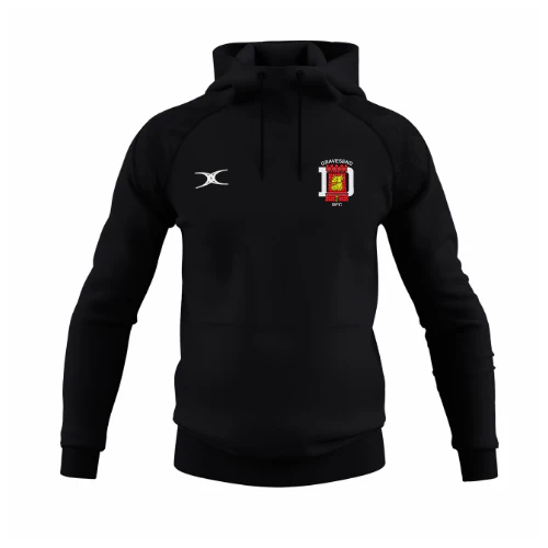 Gravesend RFC Junior's Black GTS Hoodie