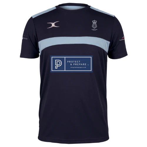 Hampshire Referees Senior's Dark Navy / Sky Photon Mens Tee
