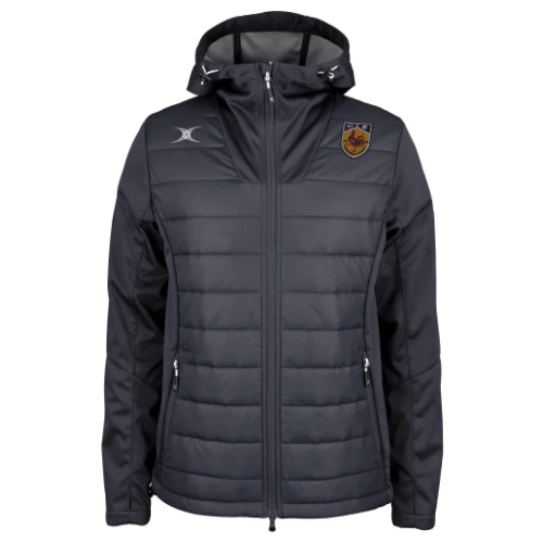 Harrogate RUFC Men's Black Pro Active Full Zip Jacket