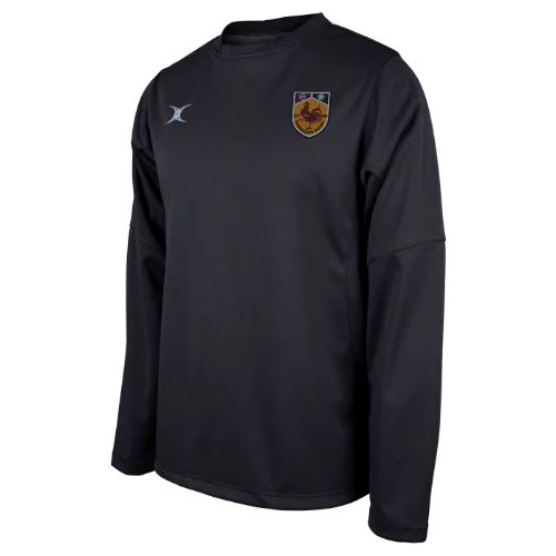Harrogate RUFC Men's Black Pro Warm Up Top