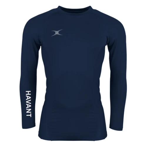 Havant Rugby Football Club Ltd Junior's Dark Navy Atomic X II Baselayer Top