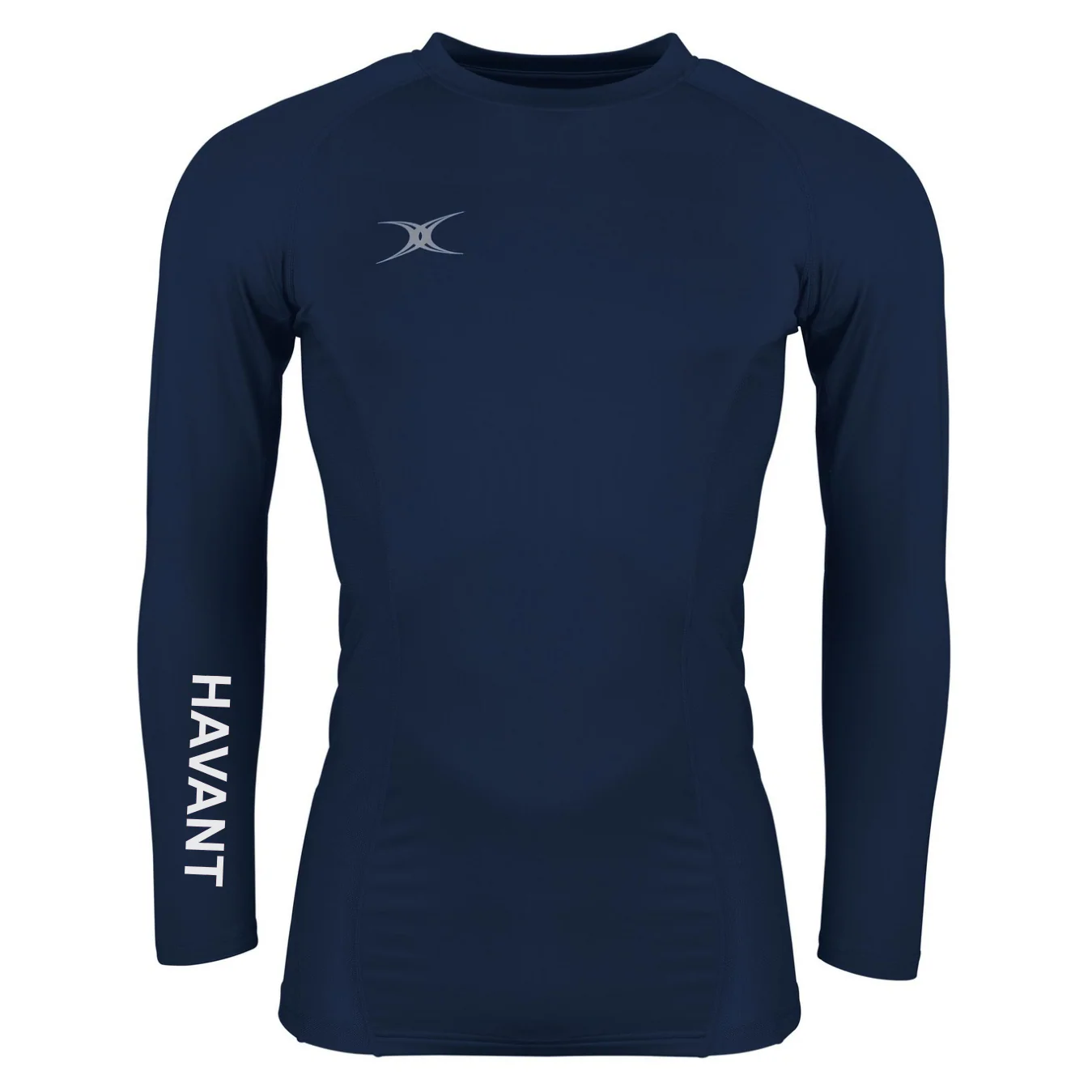 Havant Rugby Football Club Ltd Senior's Dark Navy Atomic II Baselayer Top - Image 2