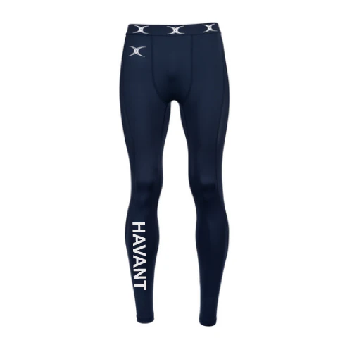 Havant Rugby Football Club Ltd Senior's Dark Navy Atomic X II Baselayer Leggings