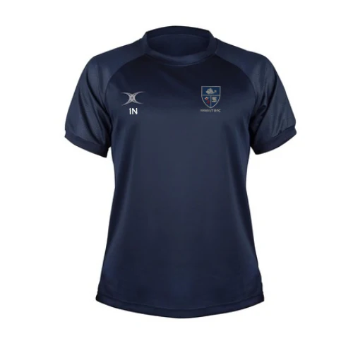 Havant Rugby Football Club Ltd Senior's Dark Navy Evo S/S Tee Shirt