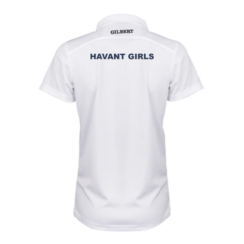 Havant Rugby Football Club Ltd Women's White Photon II S/S Polo Shirt - Image 2