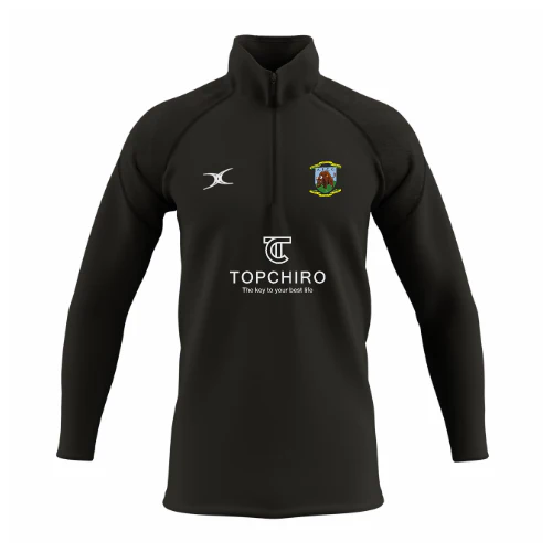 Health Sciences University RFC Senior's Black GTS 1/4 Zip Fleece